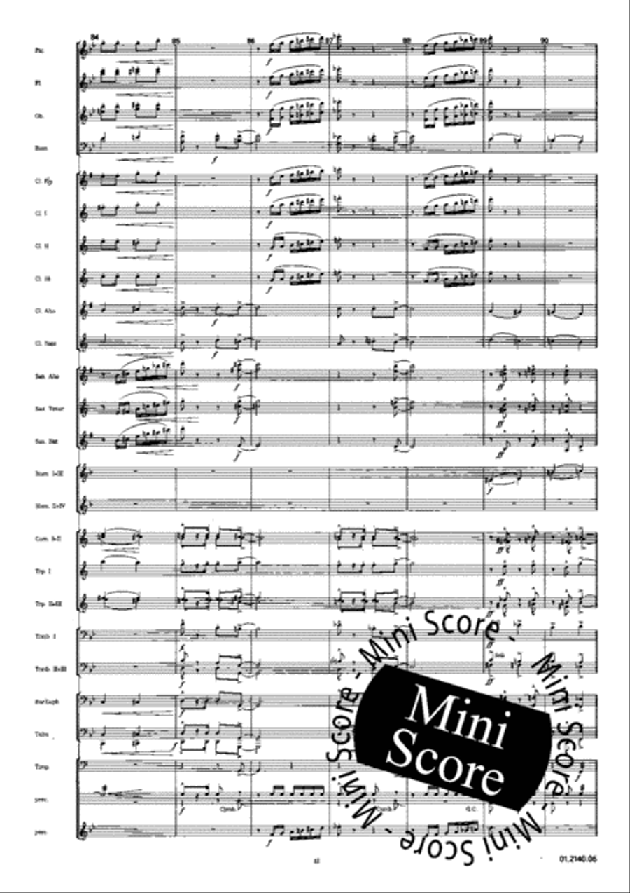 European Opening European Opening Concert Band scores gallery preview page 18