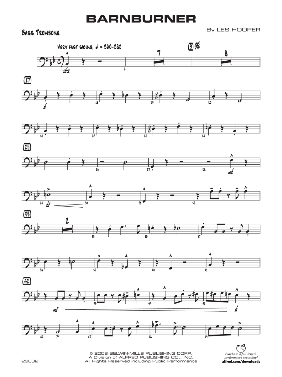 Barnburner: Bass Trombone