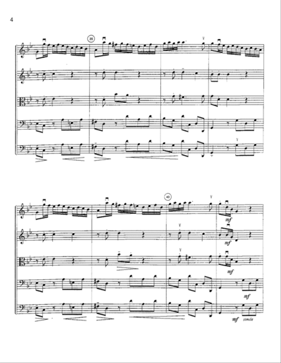 Timon of Athens: Curtain Tune on a Ground Orchestra scores gallery preview page 5