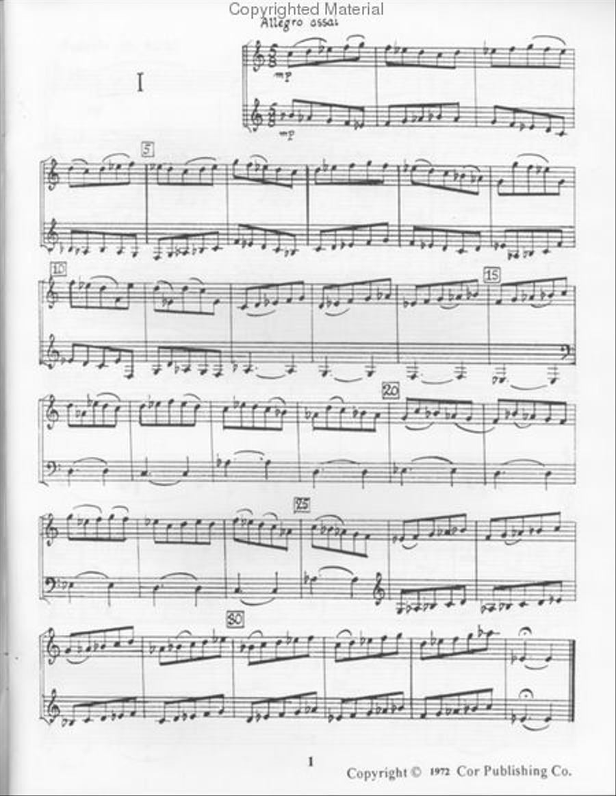 Ten Canotos Horn scores gallery preview page 2