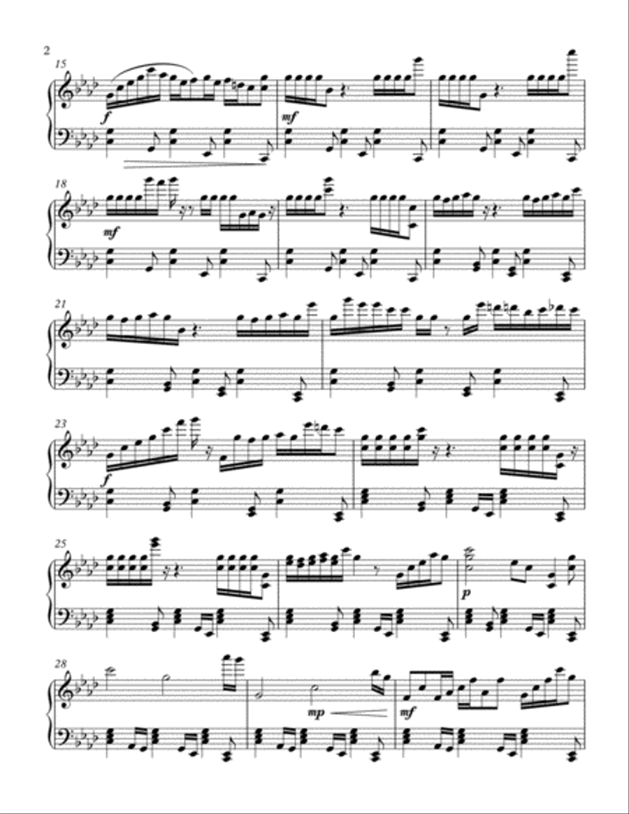 Cathartic Piano Method scores gallery preview page 2