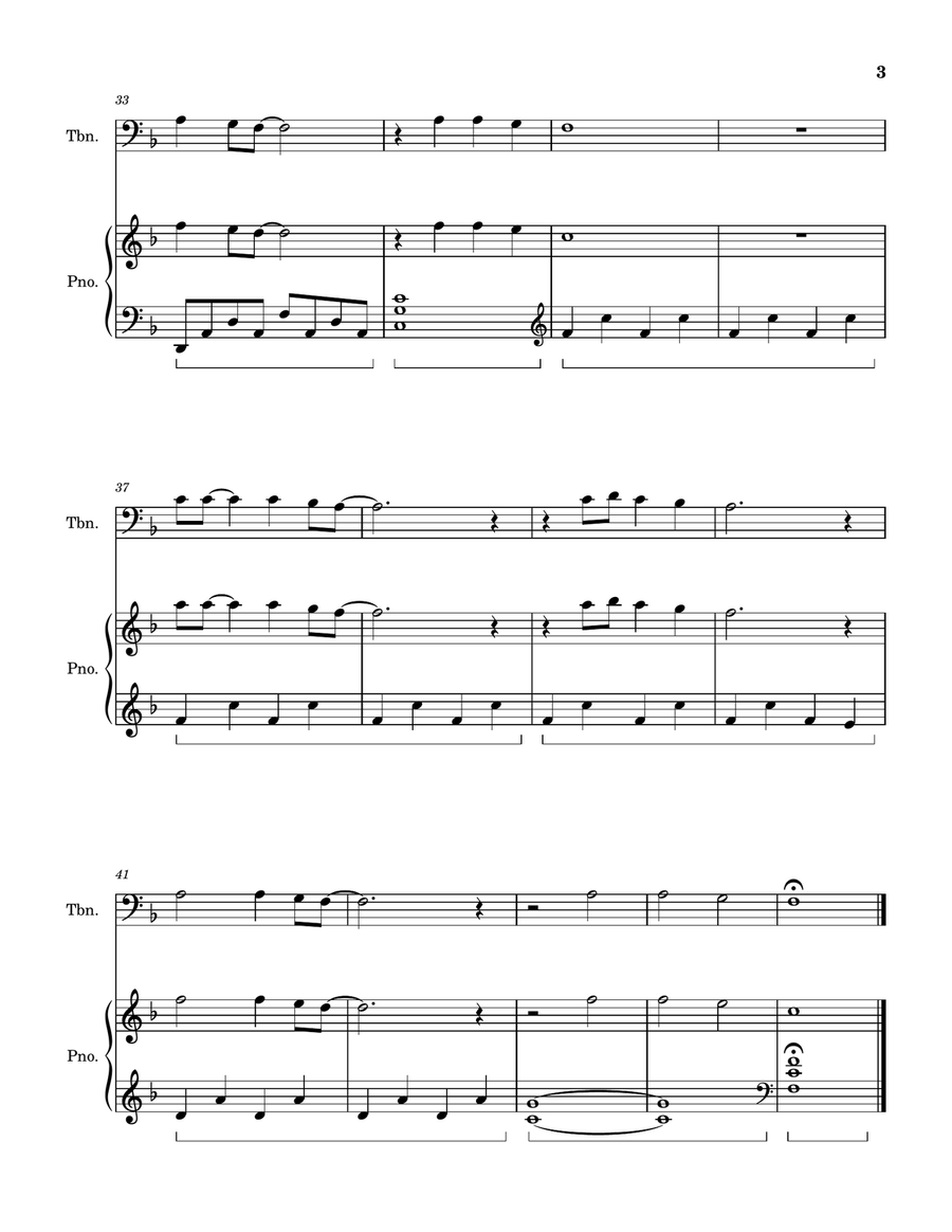 Leaves From The Vine Piano scores gallery preview page 3