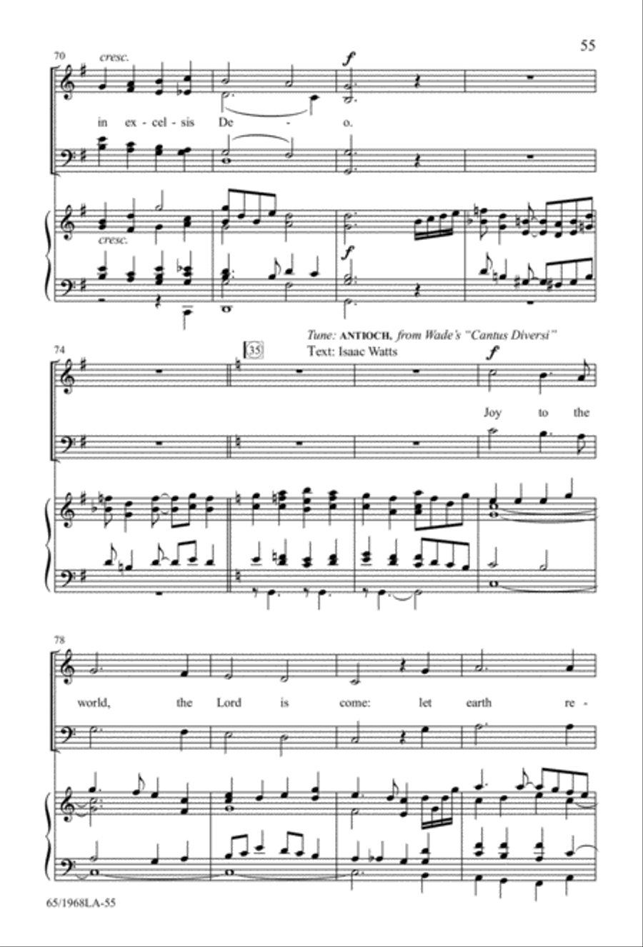 The Word Made Flesh 4-Part scores gallery preview page 57