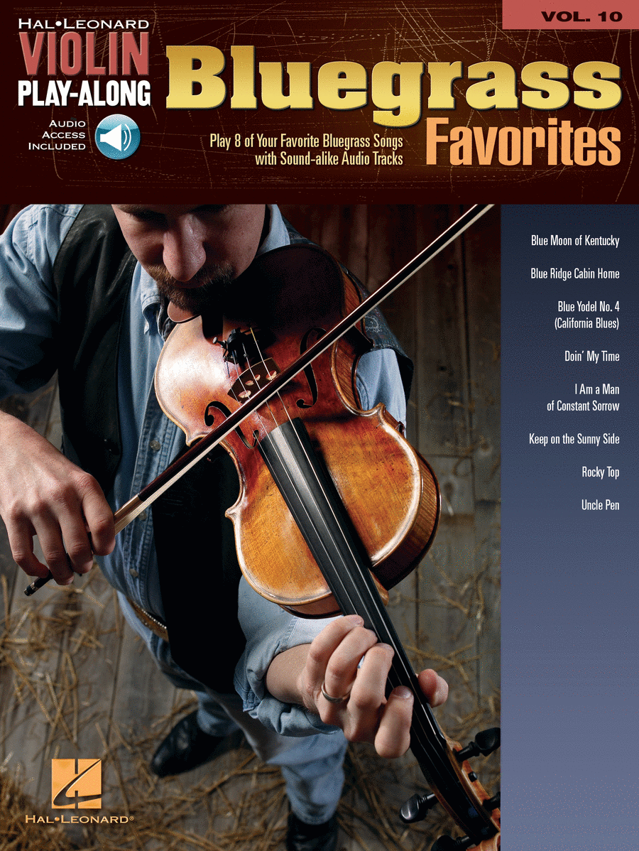 Bluegrass Favorites (Violin Play-Along Volume 10)