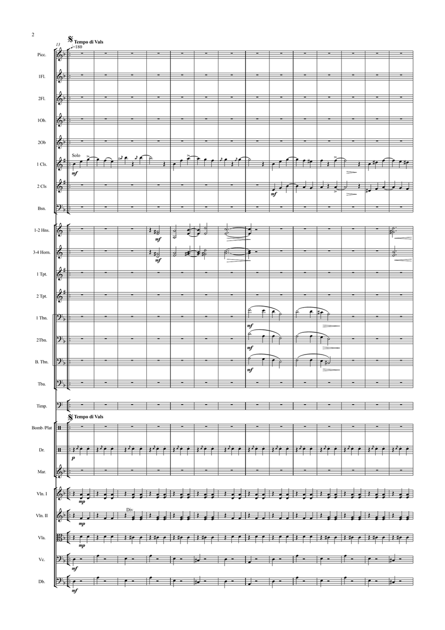 Dios nunca Muere Full Orchestra scores gallery preview page 2