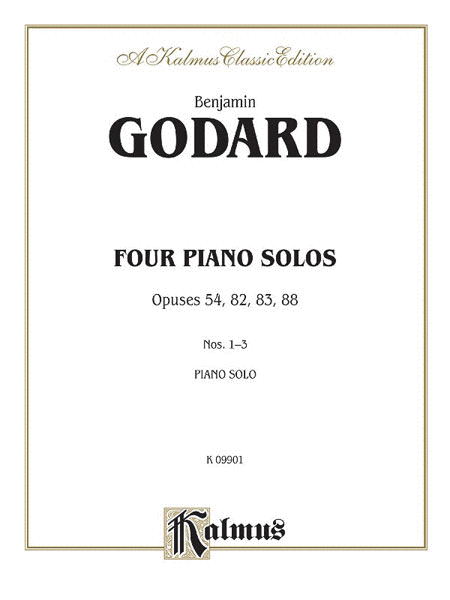 Four Piano Solos (Mazurka, Op. 54; Renouveau, Op. 82; Au Matin, Op. 83; Fifth Valse, Op. 88)
