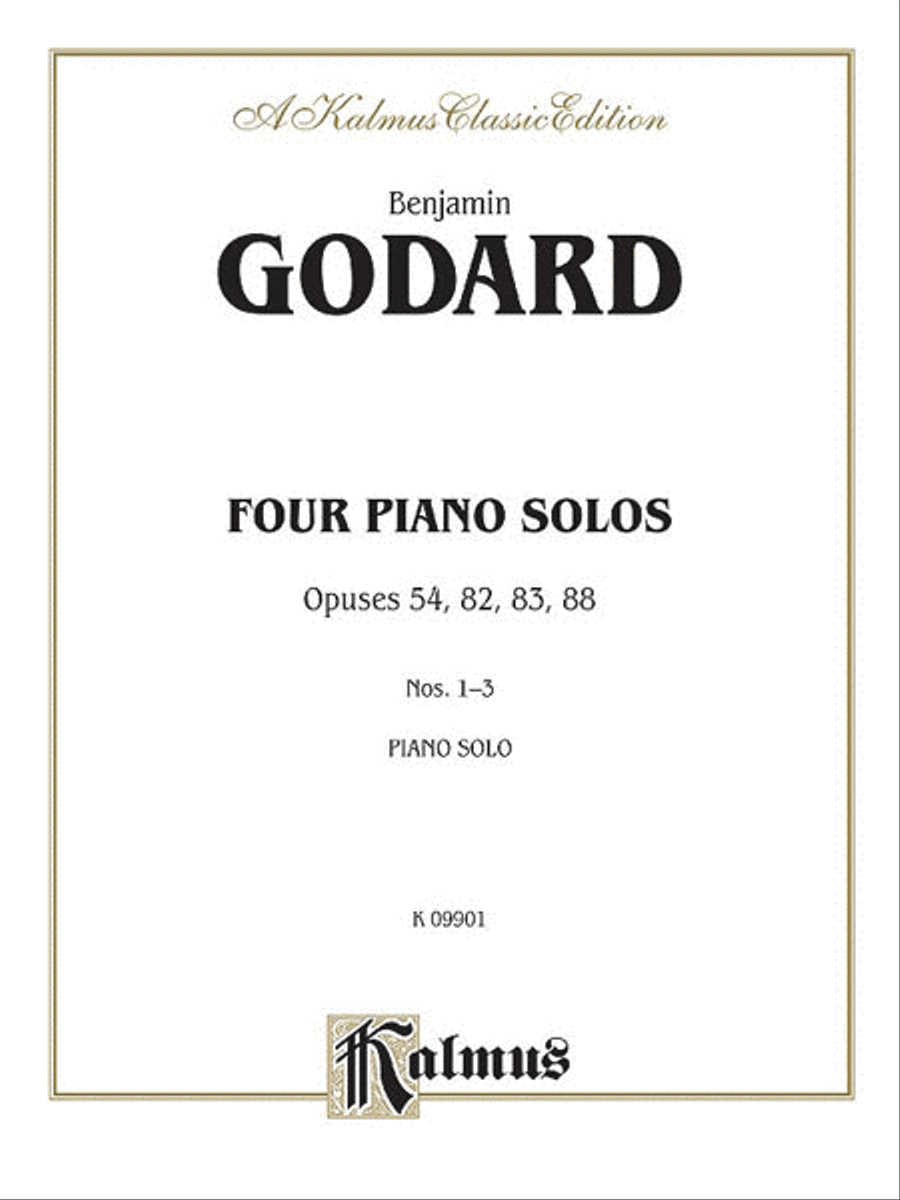 Four Piano Solos Piano Solo scores gallery preview page 1