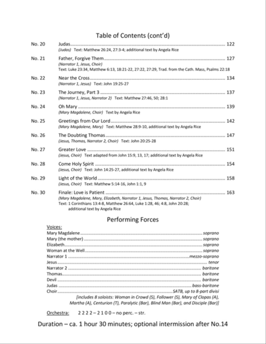 Thy Will Be Done Easter Oratorio 4-Part scores gallery preview page 4