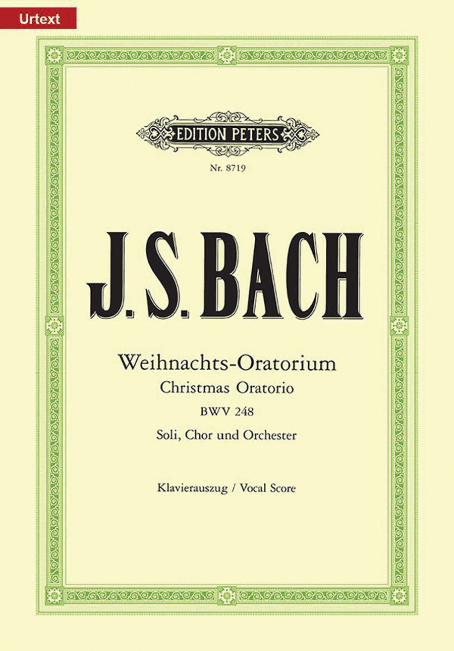 Christmas Oratorio 4-Part scores gallery preview page 1