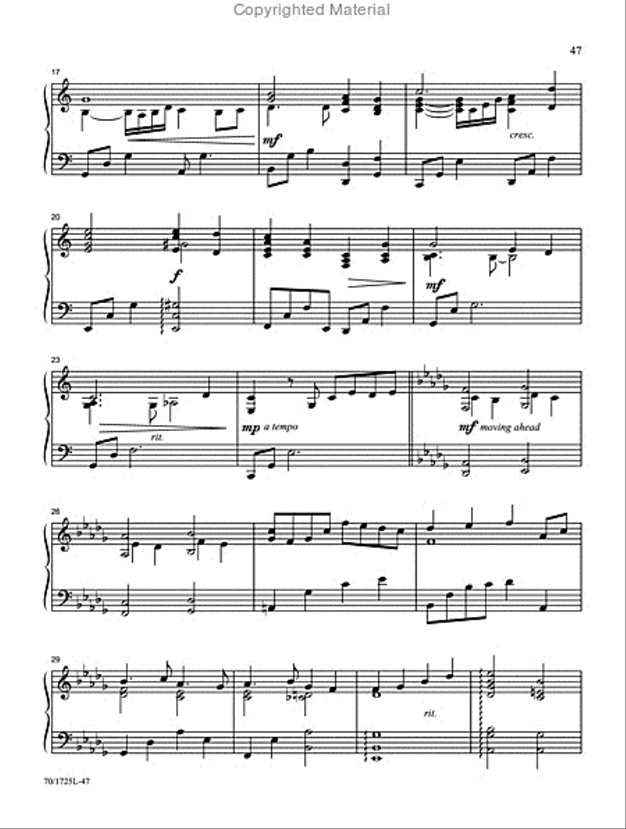 Spirituals We Love Spirituals We Love Piano Solo scores gallery preview page 6