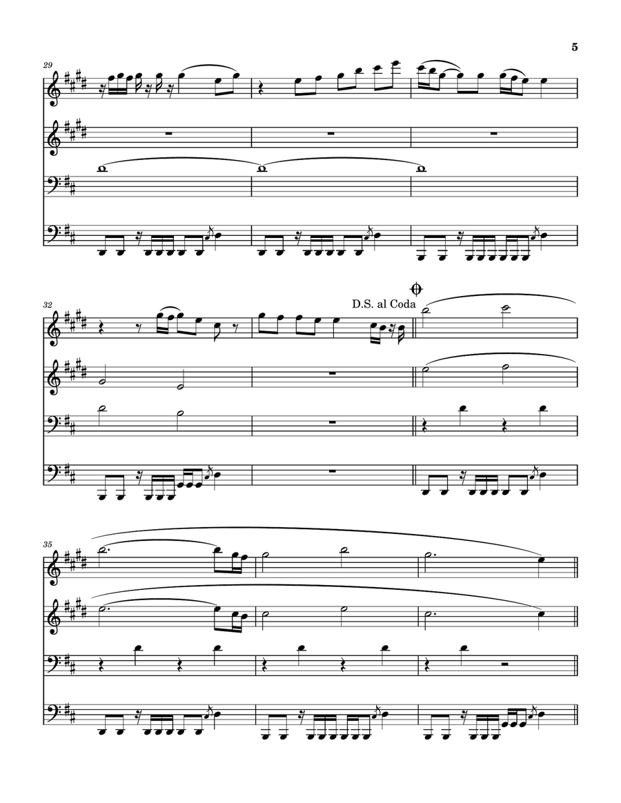 Hurt Hurt Brass Quartet scores gallery preview page 6