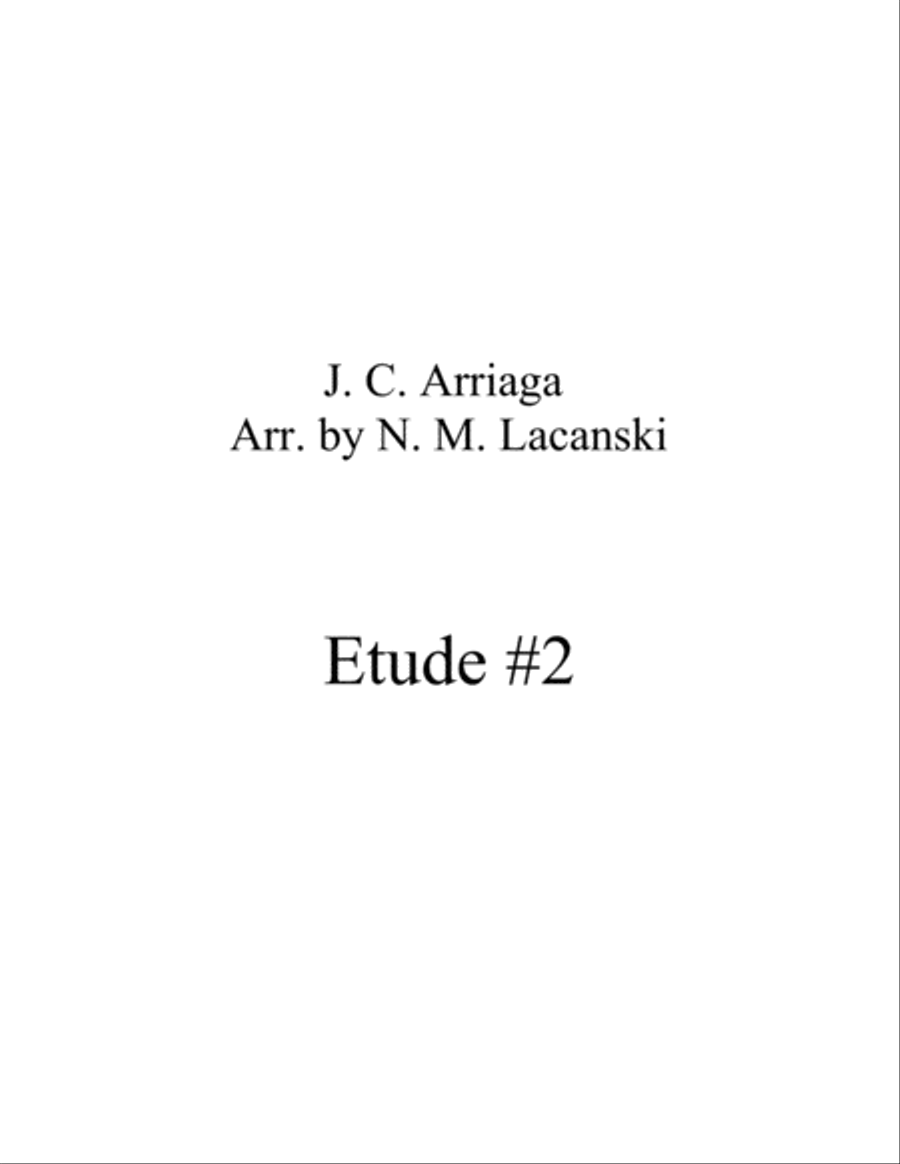 Etude #2 String Trio scores gallery preview page 1