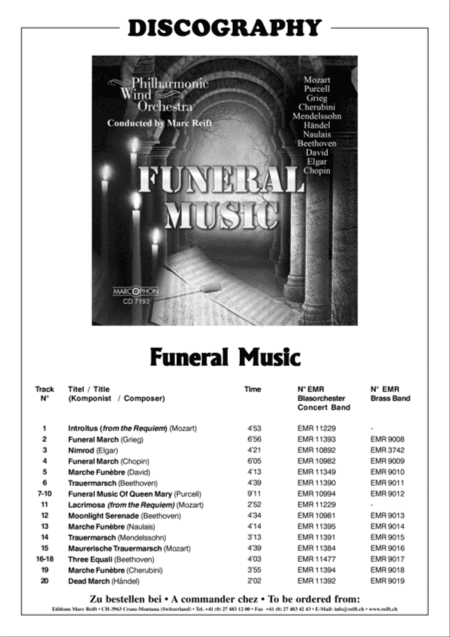 Maurerische Trauermusik Maurerische Trauermusik Brass Band scores gallery preview page 3