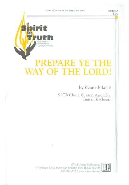 Prepare Ye the Way of the Lord!