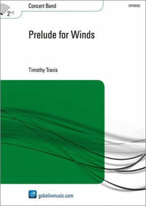 Book cover for Prelude for Winds