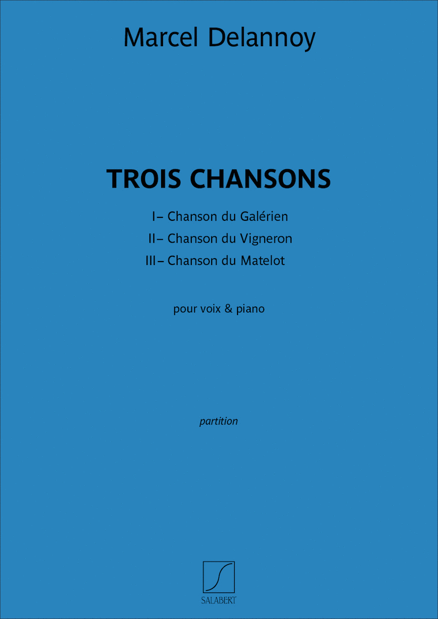 Trois Chansons Trois Chansons Voice Solo scores gallery preview page 1