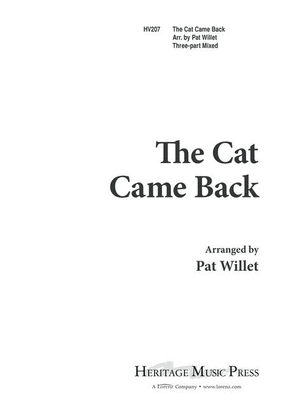 Book cover for The Cat Came Back