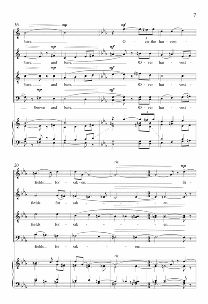 Snow-flakes from "Madrigals for the Seasons" (Downloadable)