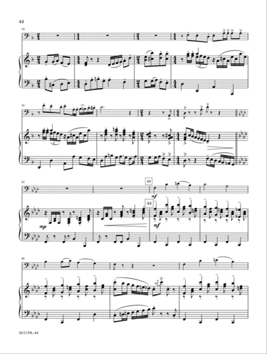 Trombone or Euphonium Solos for Worship Euphonium scores gallery preview page 10