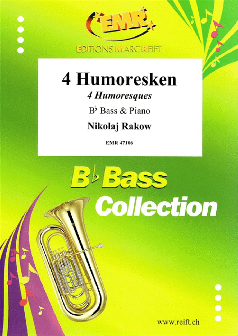 4 Humoresken Voice Solo scores gallery preview page 1