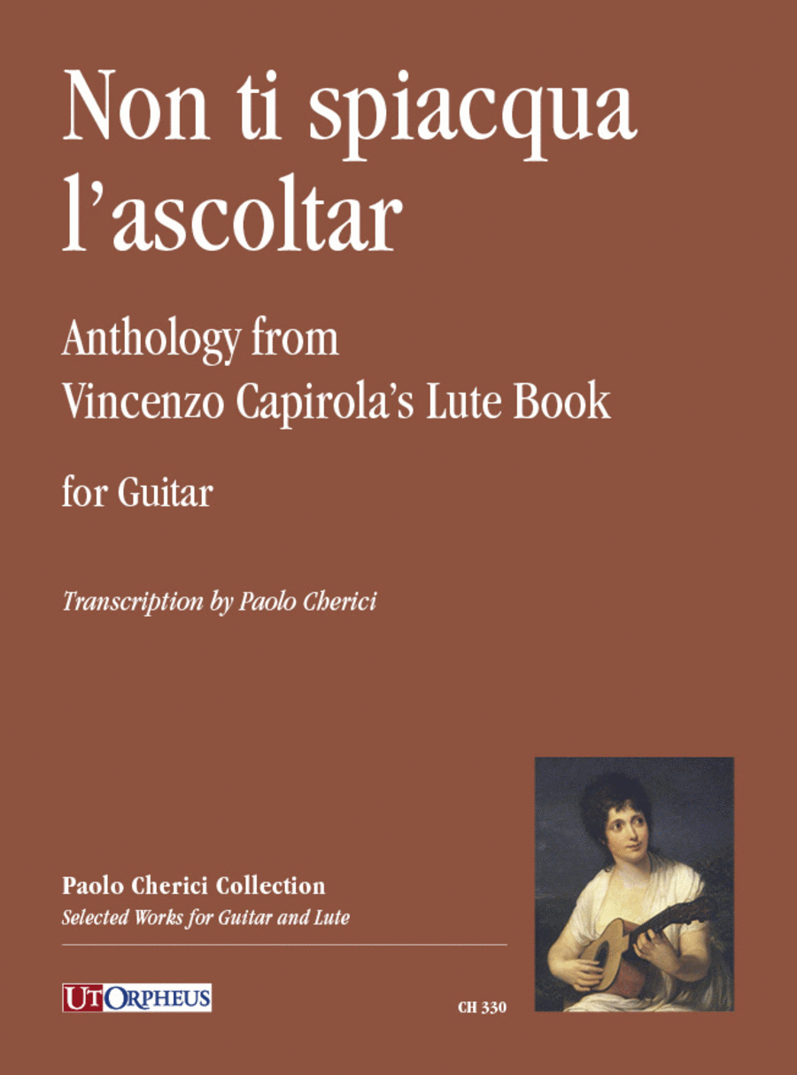Non ti spiacqua l’ascoltar. Anthology from Vincenzo Capirola’s Lute Book (1517) for Guitar Lute scores gallery preview page 1