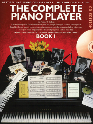 Book cover for The Complete Piano Player – Book 1