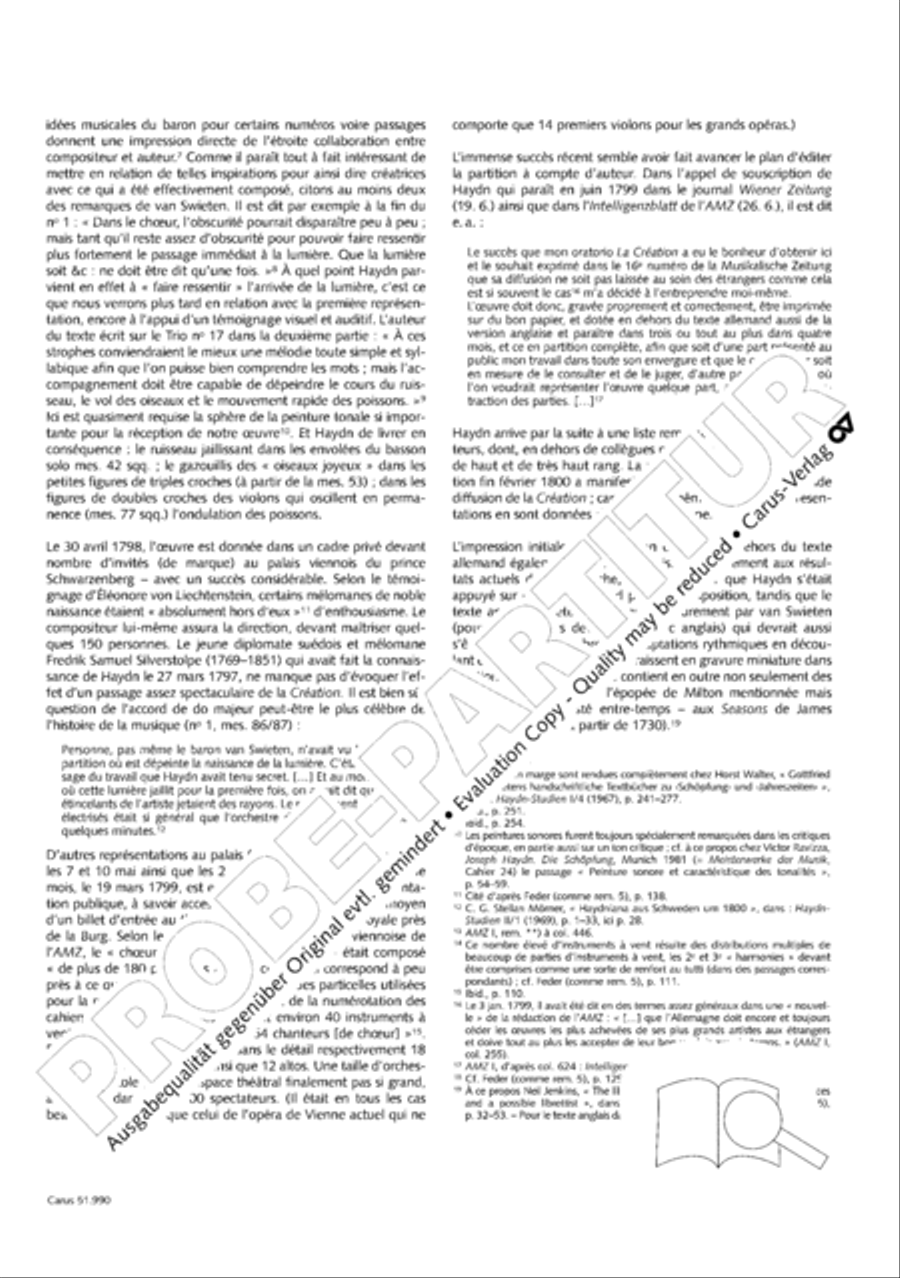 The Creation (Die Schopfung) 4-Part scores gallery preview page 17
