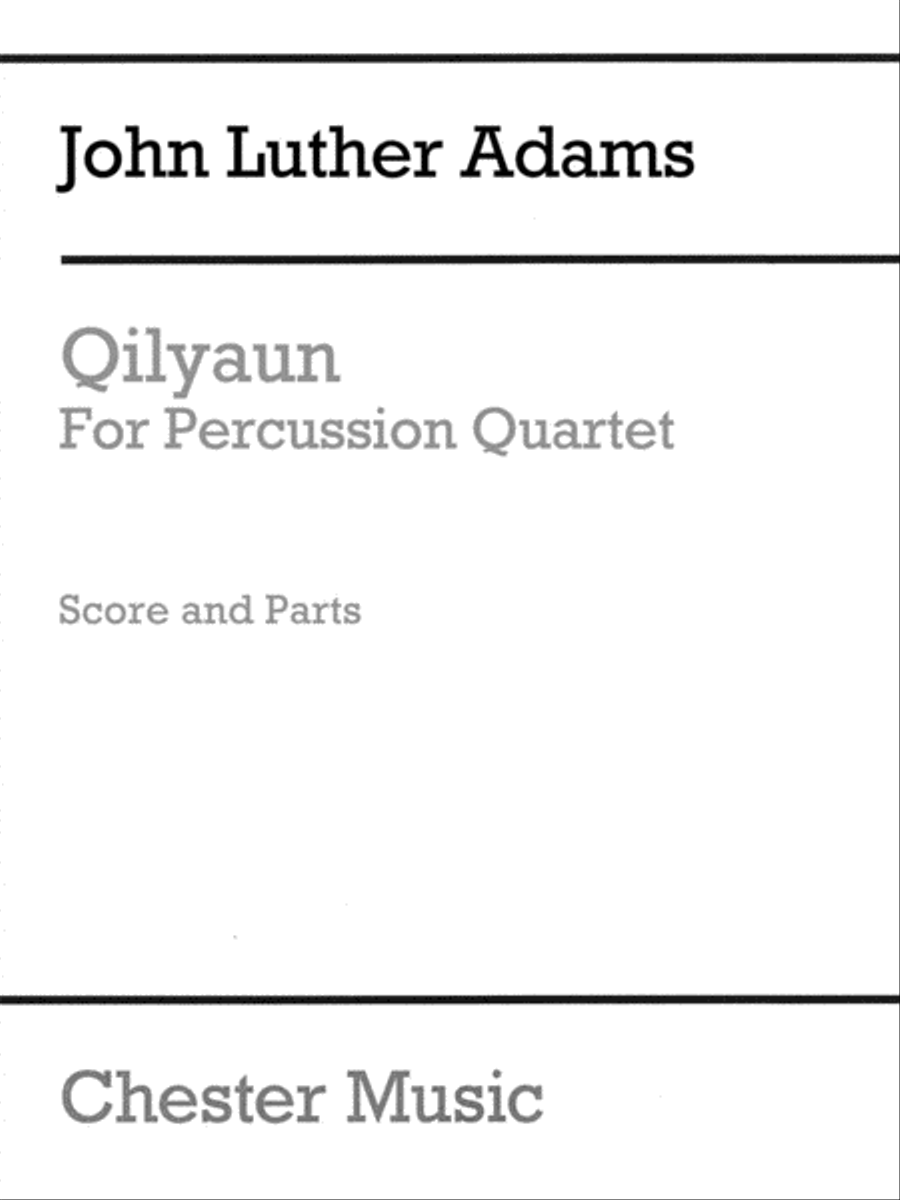 Qilyaun Percussion scores gallery preview page 1