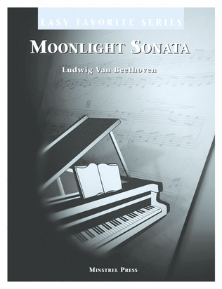 Book cover for Moonlight Sonata Easy Favorite Piano Solo