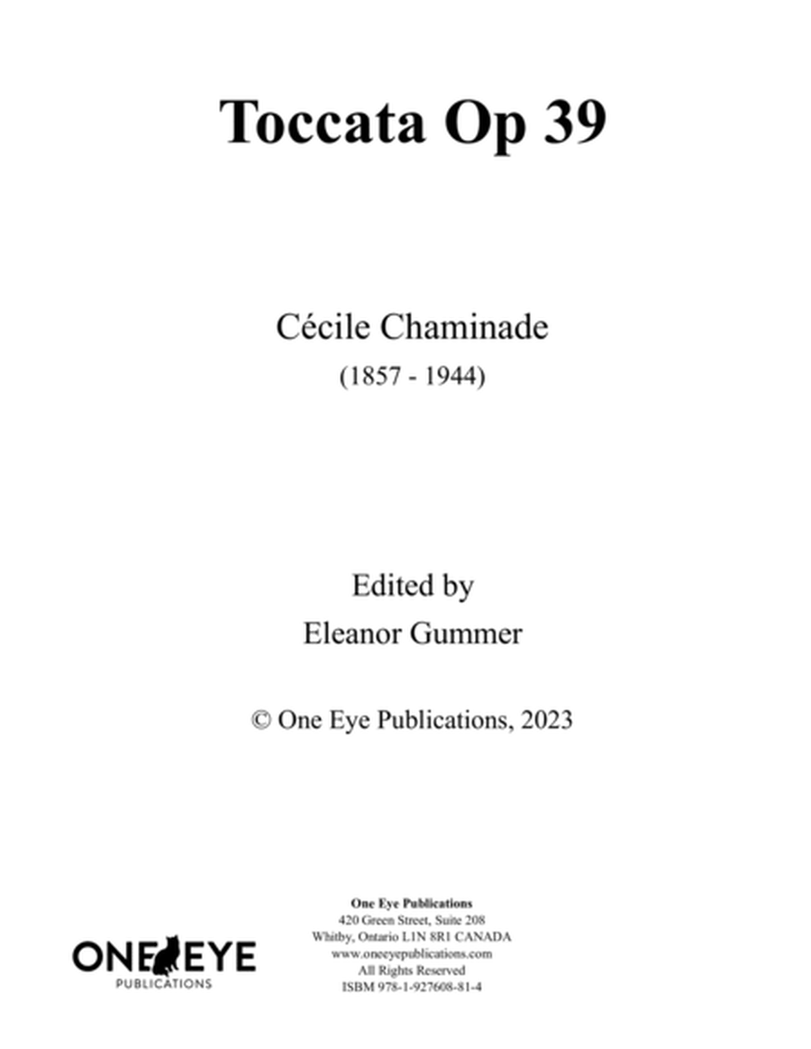 Toccata Op 39