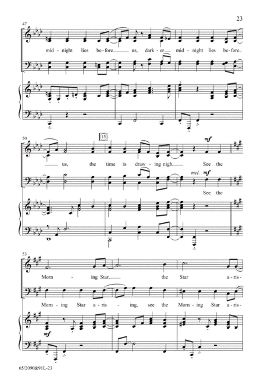 The Glory of Christmas - SATB with Performance CD 4-Part scores gallery preview page 14