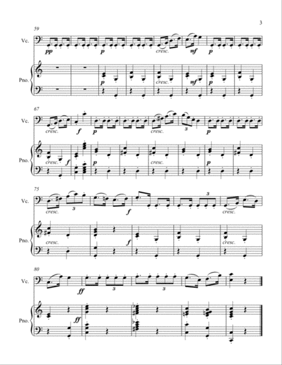 The Little Drum Piano scores gallery preview page 3