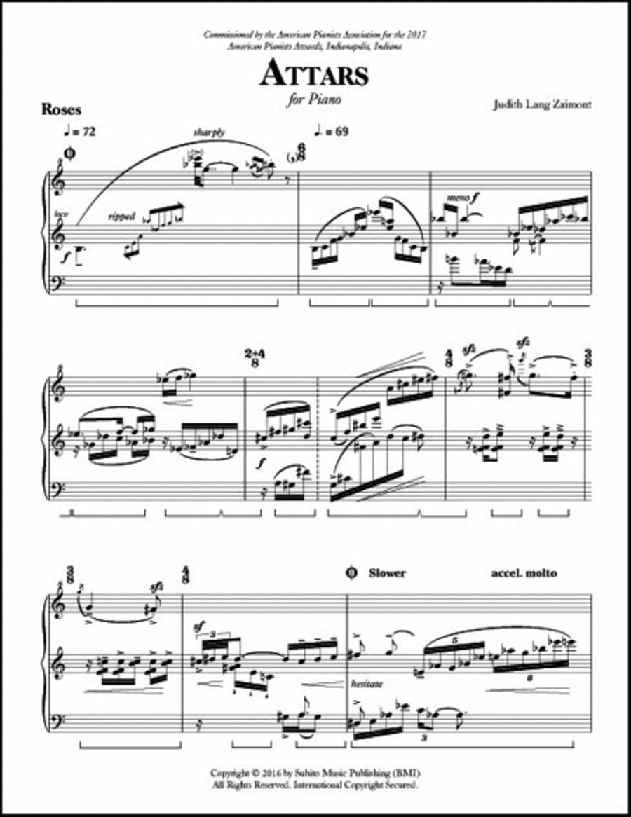 Attars Harpsichord scores gallery preview page 3