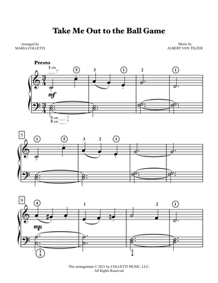 Book cover for Take Me Out to the Ball Game (Level 2 Piano)