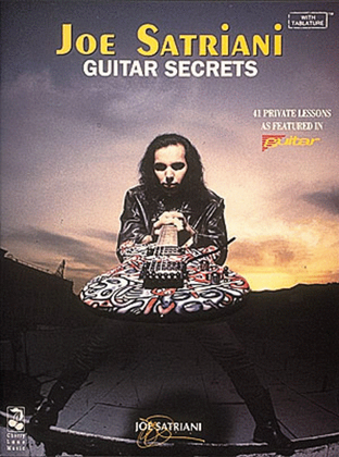 Book cover for Joe Satriani – Guitar Secrets