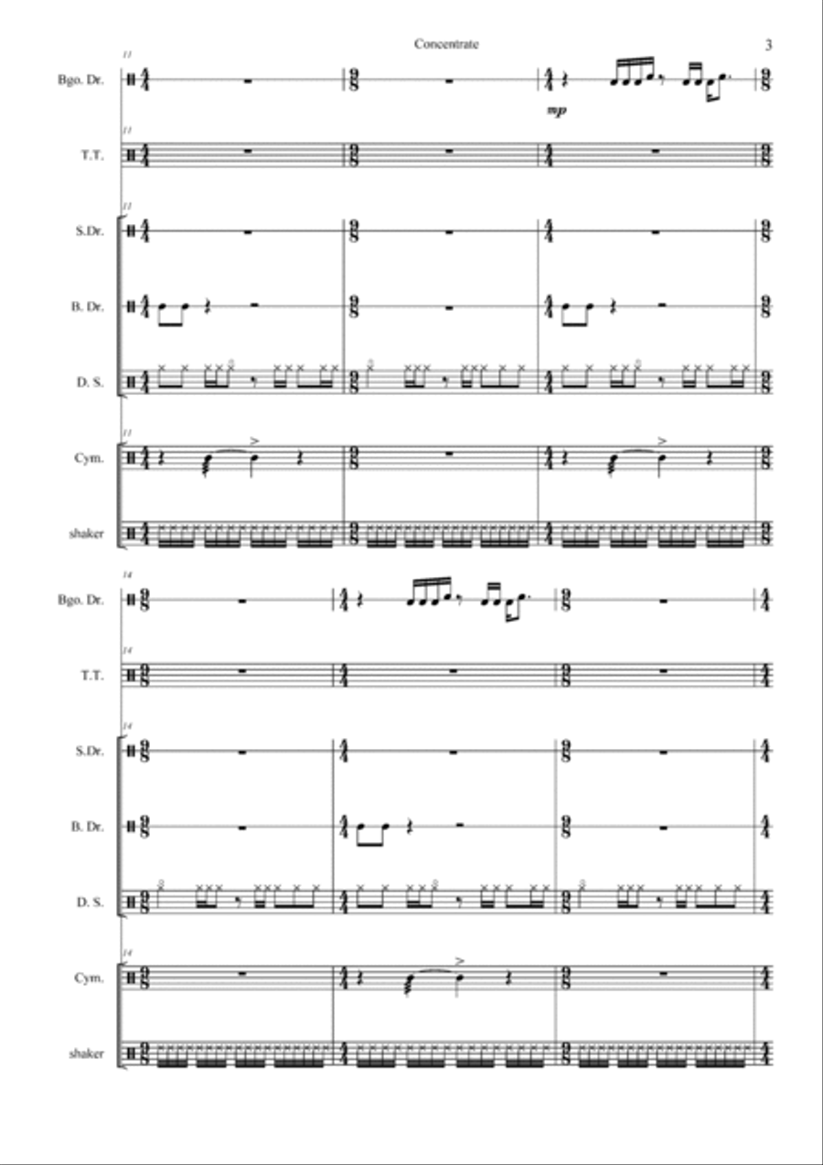 Concentrate School and Community scores gallery preview page 3