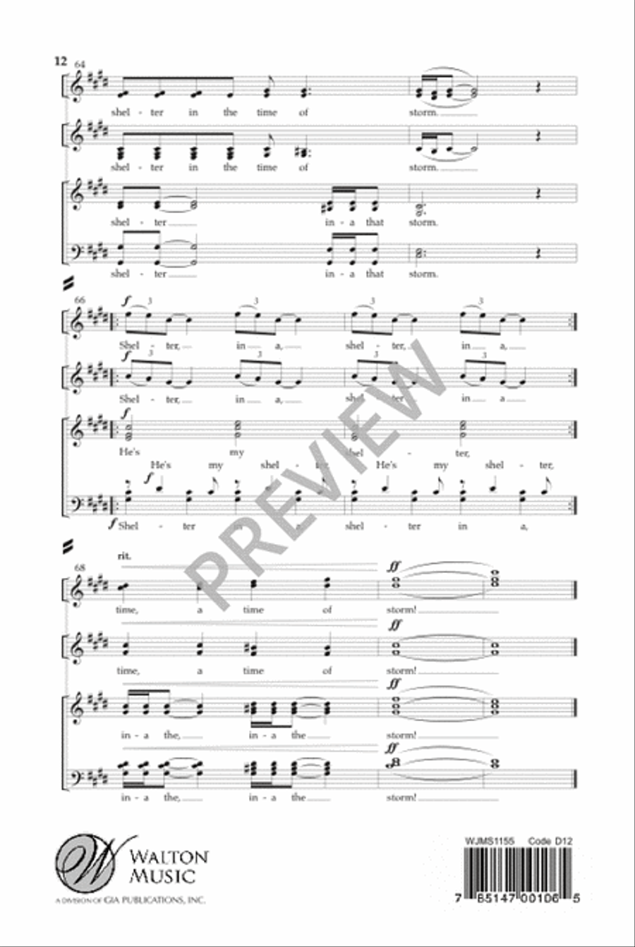 My God Is a Rock My God Is a Rock Divisi scores gallery preview page 13