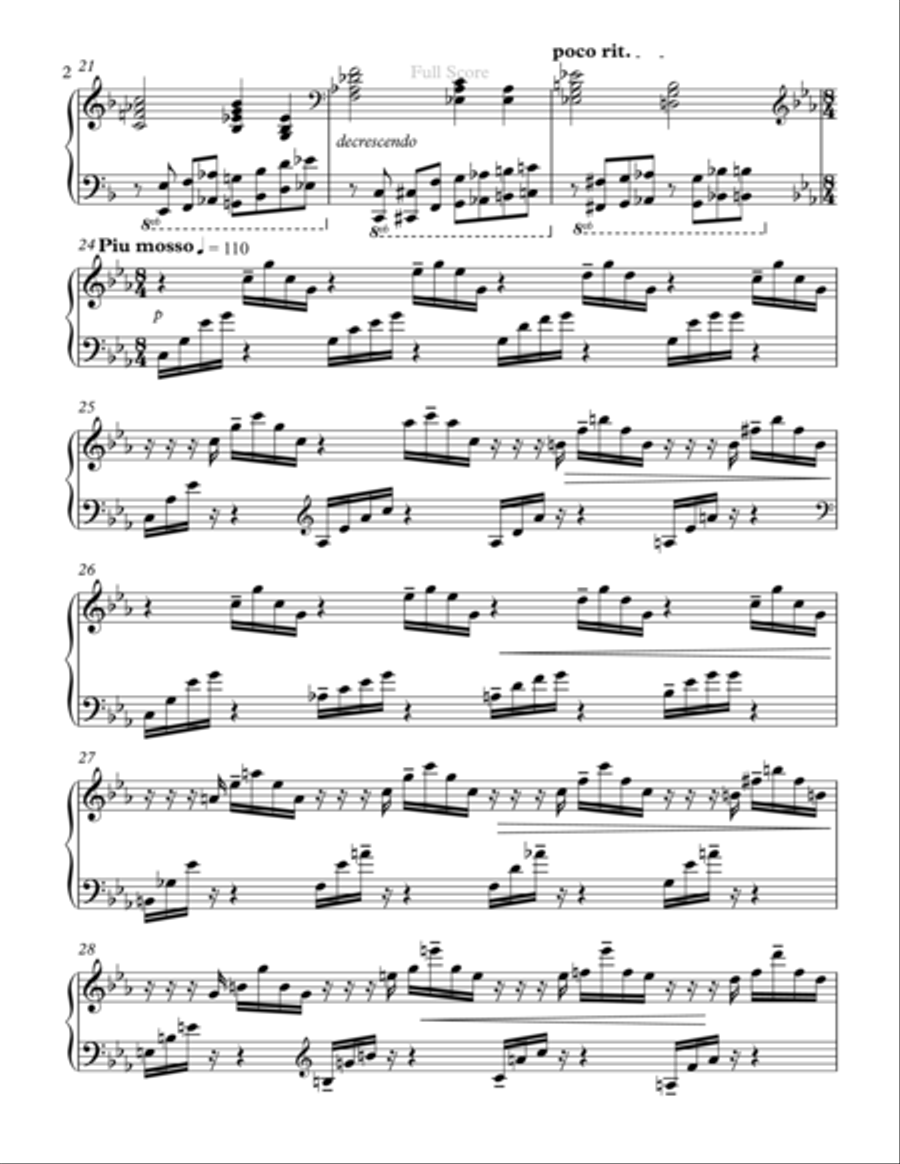 Nocturne Opus 11 No. 1 Nocturne Opus 11 No. 1 Piano Solo scores gallery preview page 4