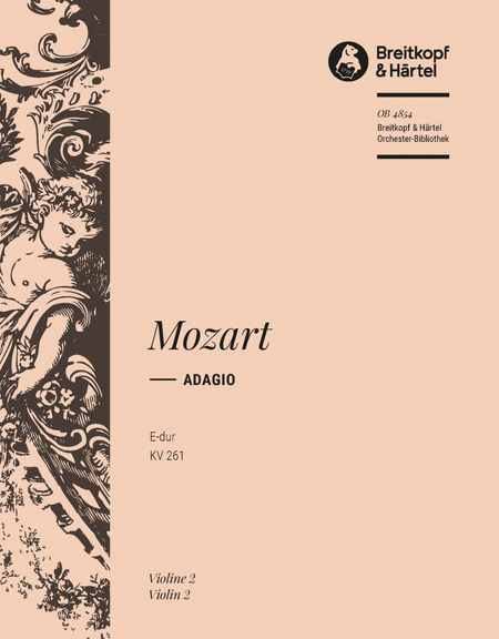 Adagio in E major K. 261