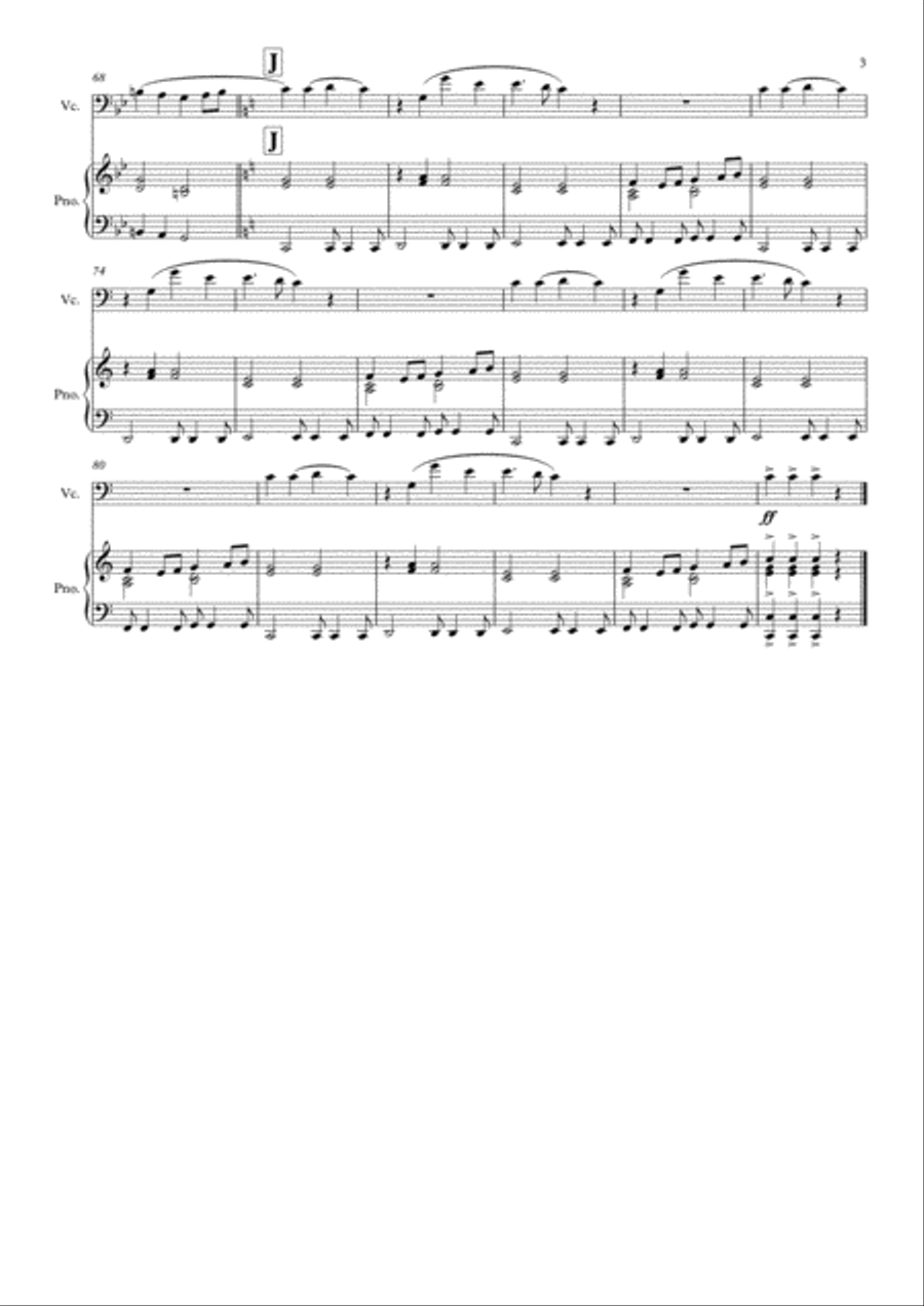 Uptown Girl Piano scores gallery preview page 3