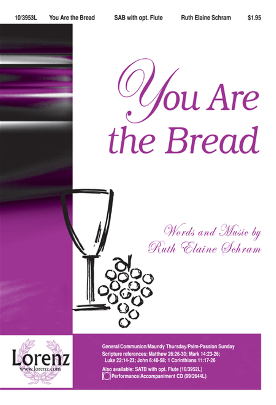 You Are the Bread 3-Part scores gallery preview page 1