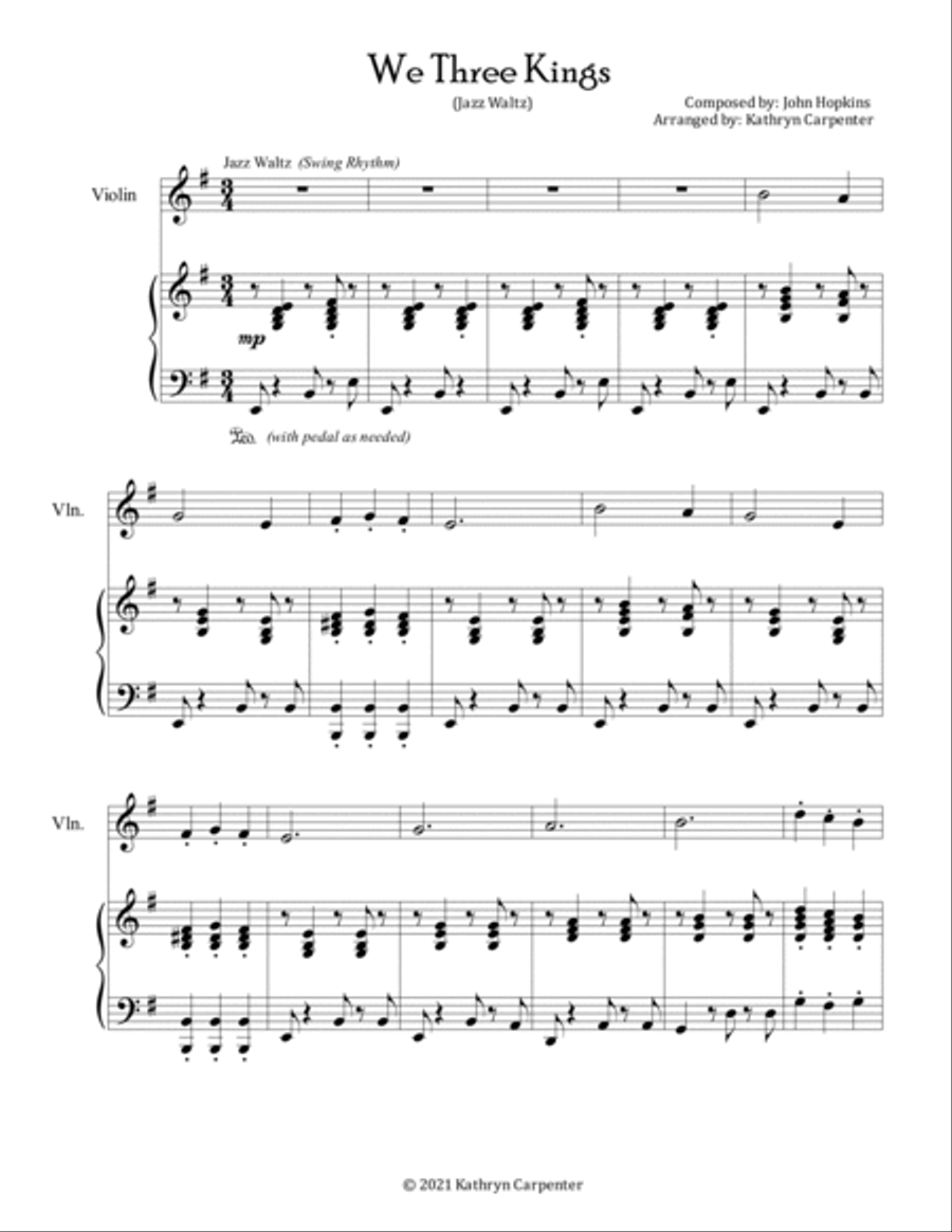 Contemplative Duets for Piano and Violin String Duet scores gallery preview page 2