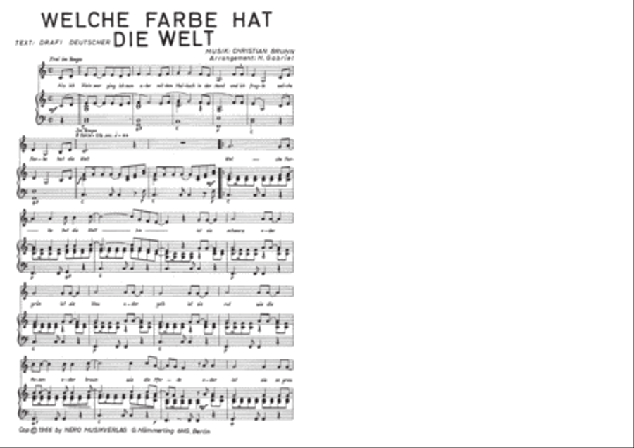 Welche Farbe hat die Welt Voice scores gallery preview page 3