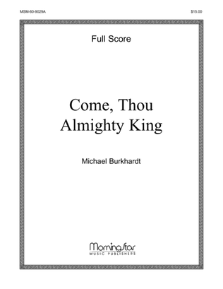 Book cover for Come, Thou Almighty King (Downloadable Full Score)