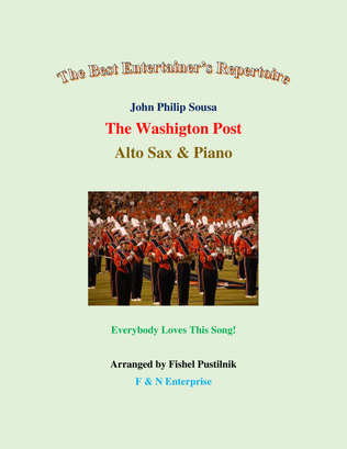 "The Washington Post"-Piano Background Track for Alto Sax and Piano-Video