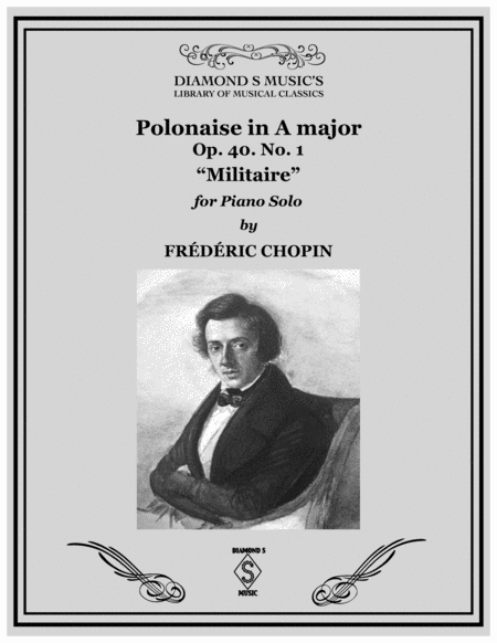 Polonaise in A Major (Militaire) by Frederic Chopin - Piano Solo image number null