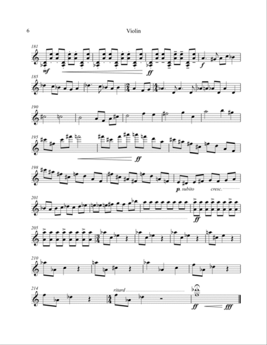 Duet for violin and viola String Duet scores gallery preview page 6