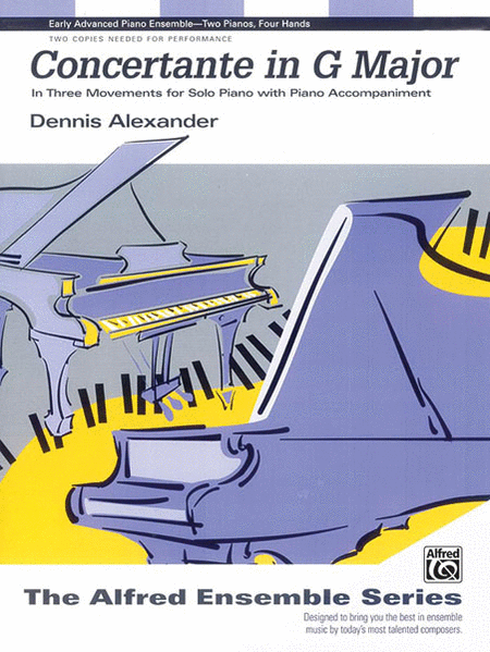 Concertante in G Major by Dennis Alexander Small Ensemble - Sheet Music