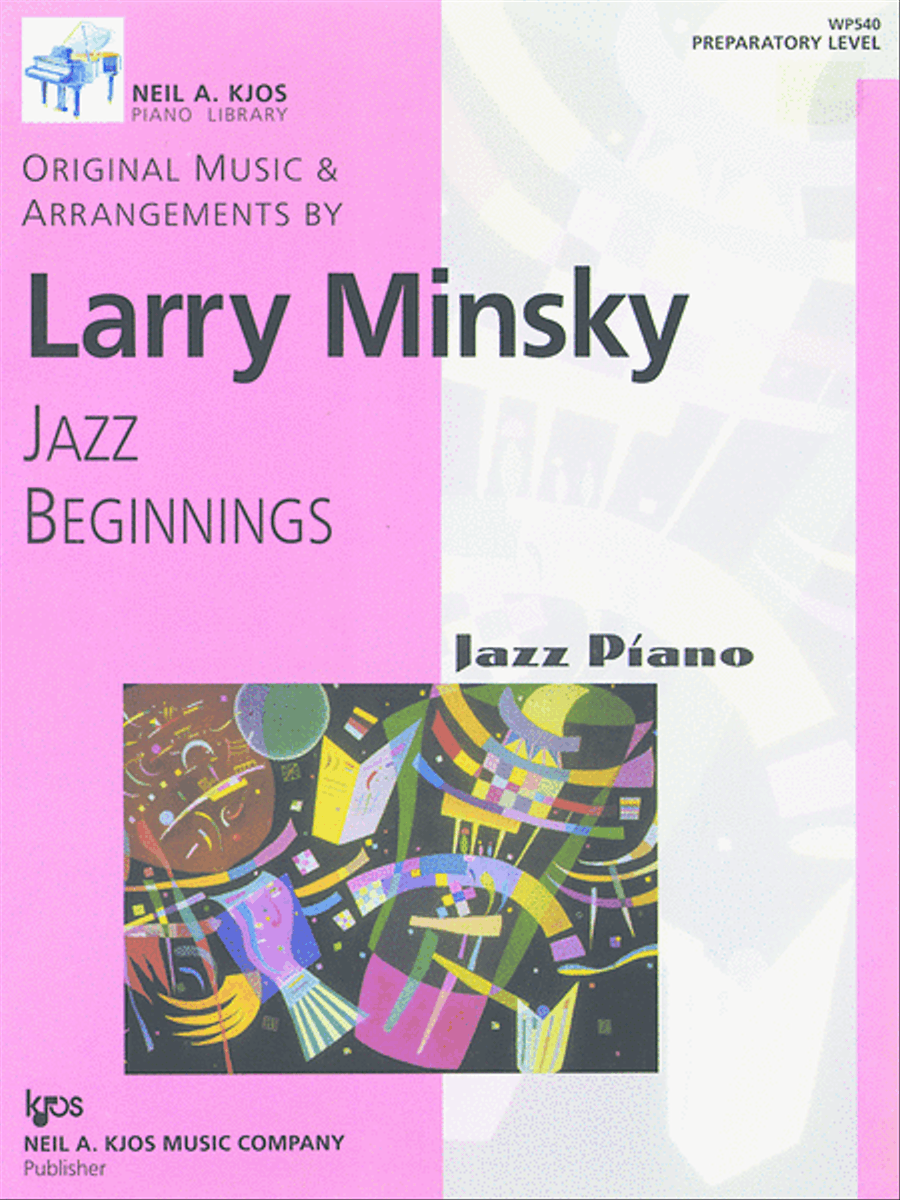 Jazz Beginnings Preparatory Piano Method scores gallery preview page 1