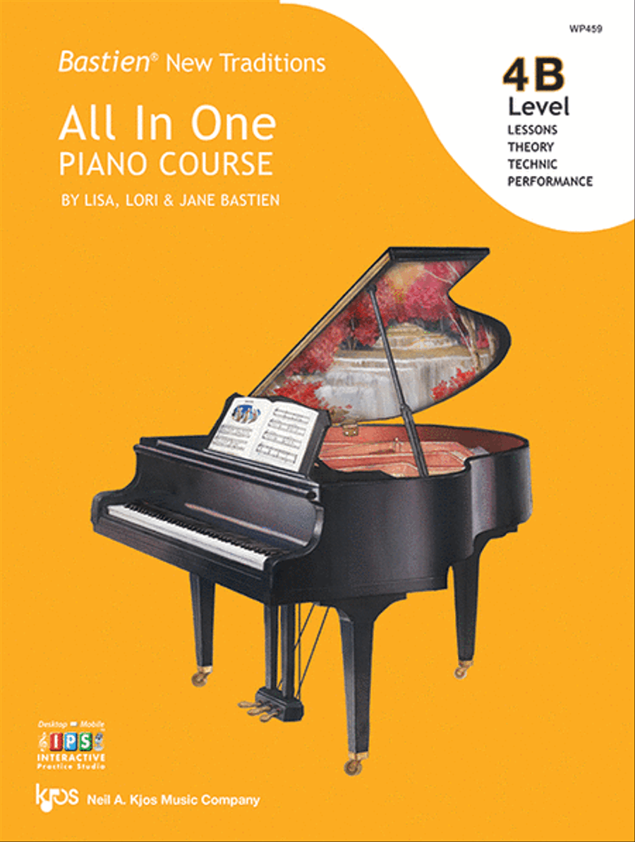 Bastien New Traditions - Level 4B Piano Method scores gallery preview page 1